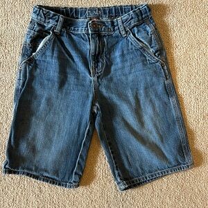 Boys denim cargo shorts